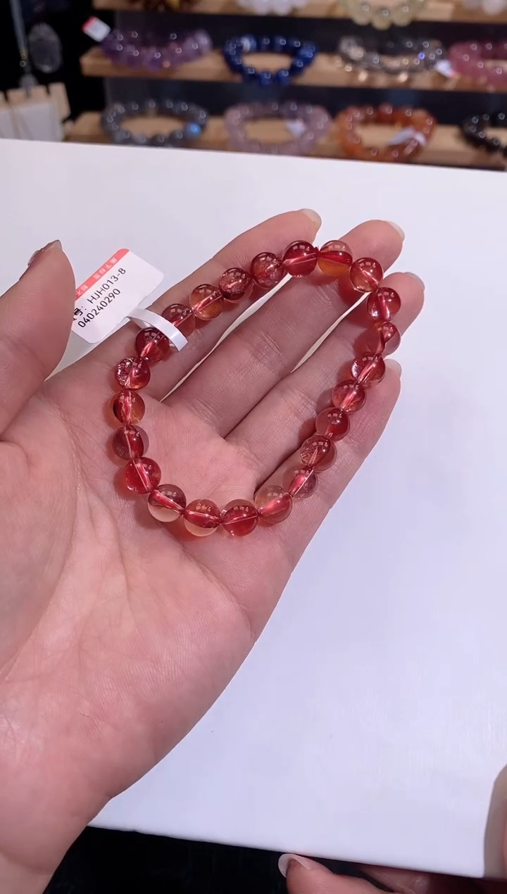 【闪购商品】水晶手链未镶嵌8MM手链