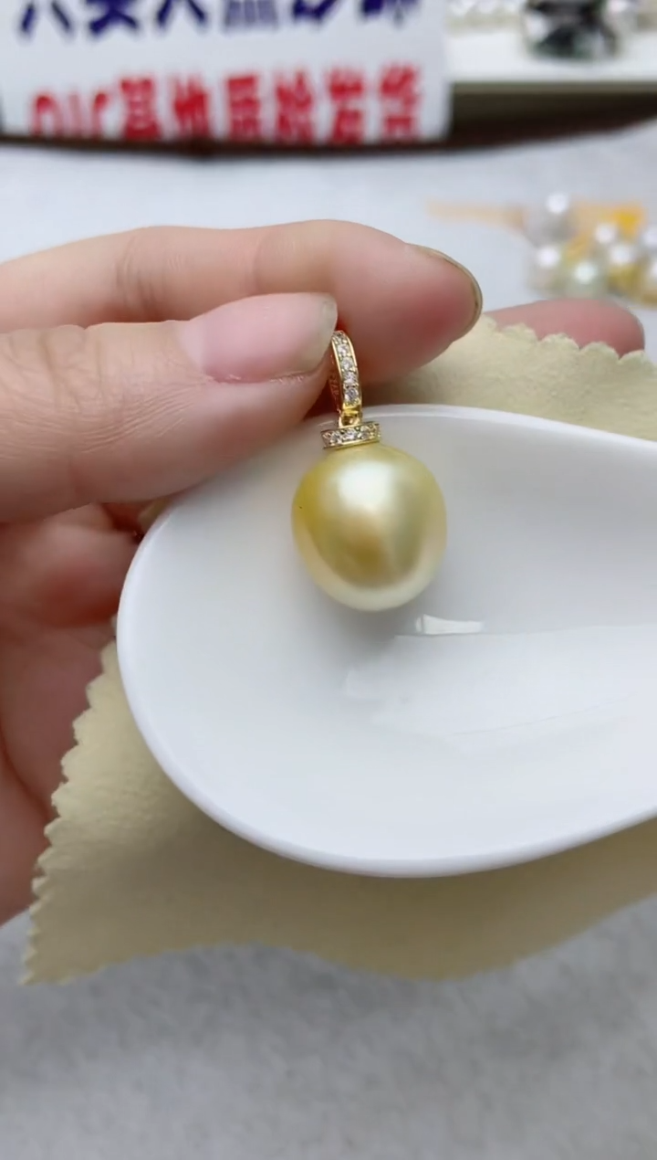 【闪购商品】海水珍珠颈饰银S925镶嵌A25