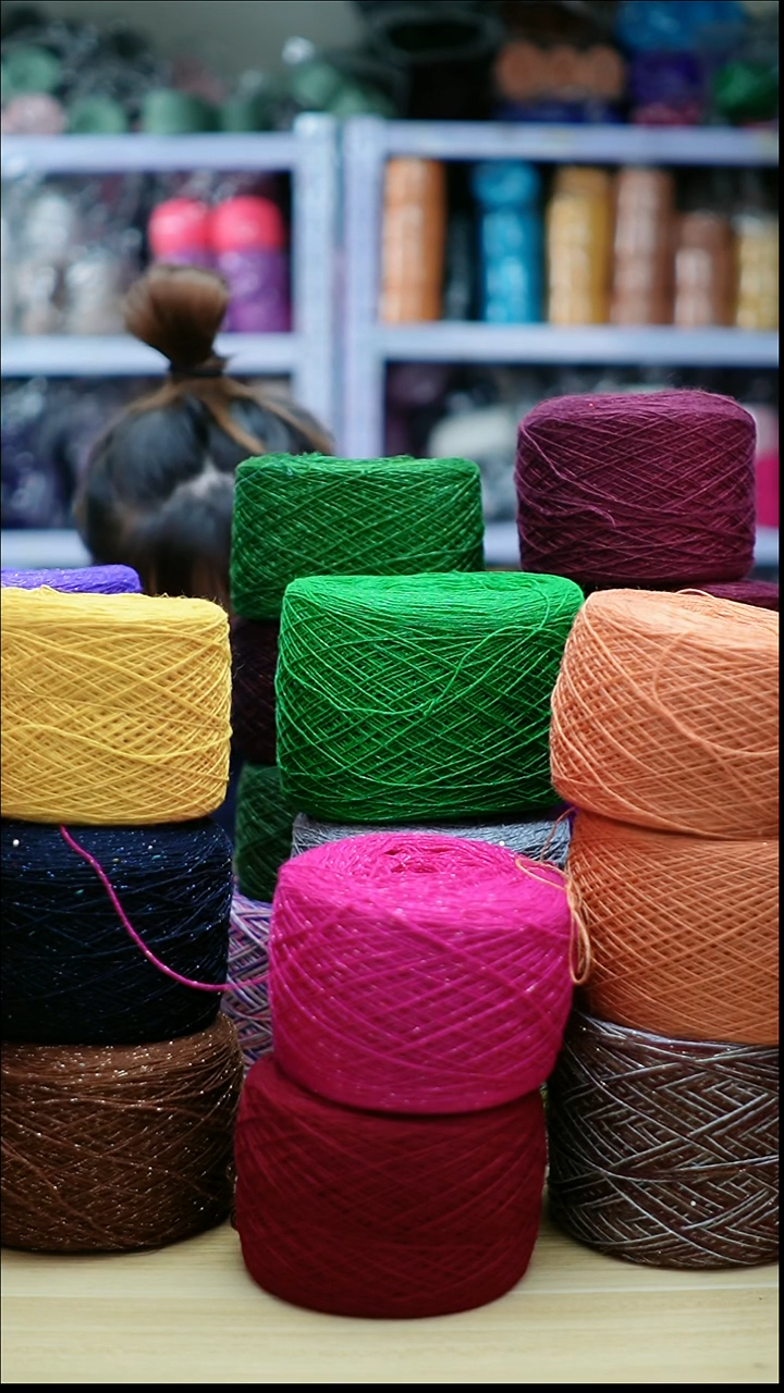 羊绒欢姐手编线A362