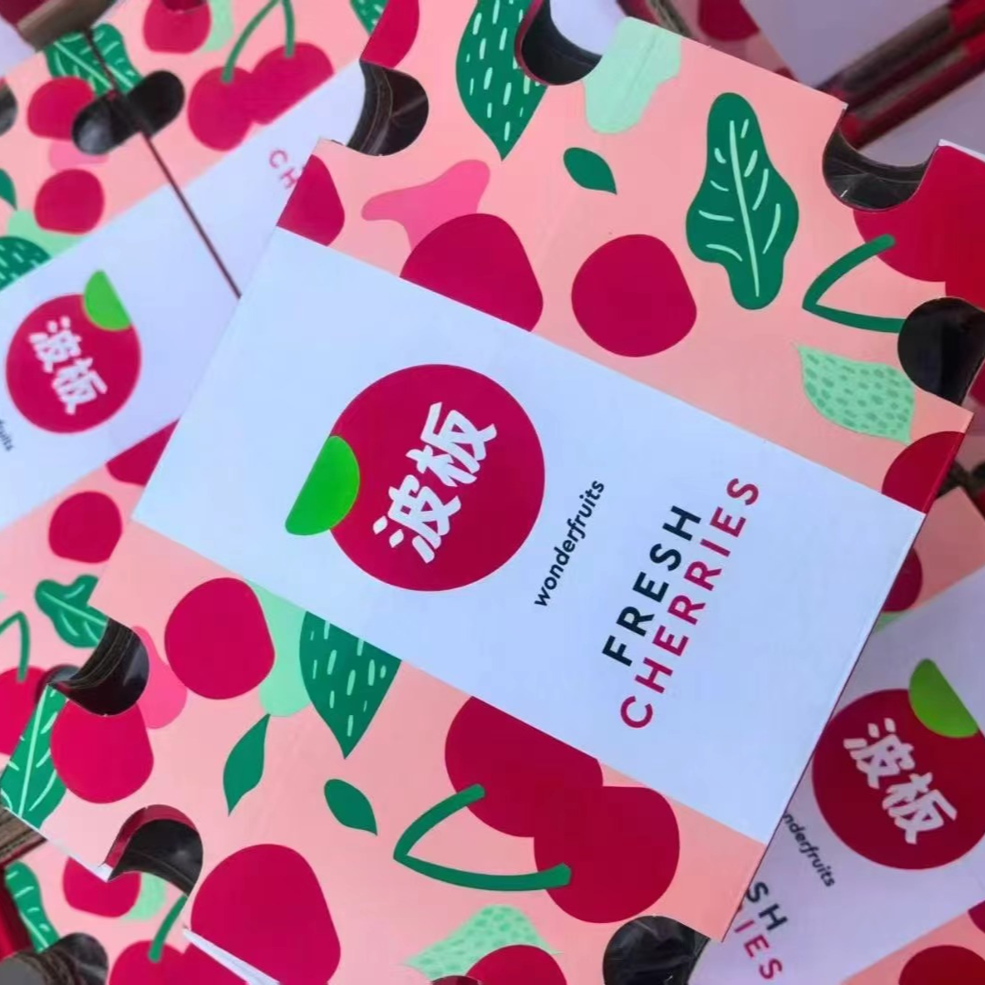 【3JD粉波板】  空运车厘子 桑提娜 香甜风味足【内附果径卡】