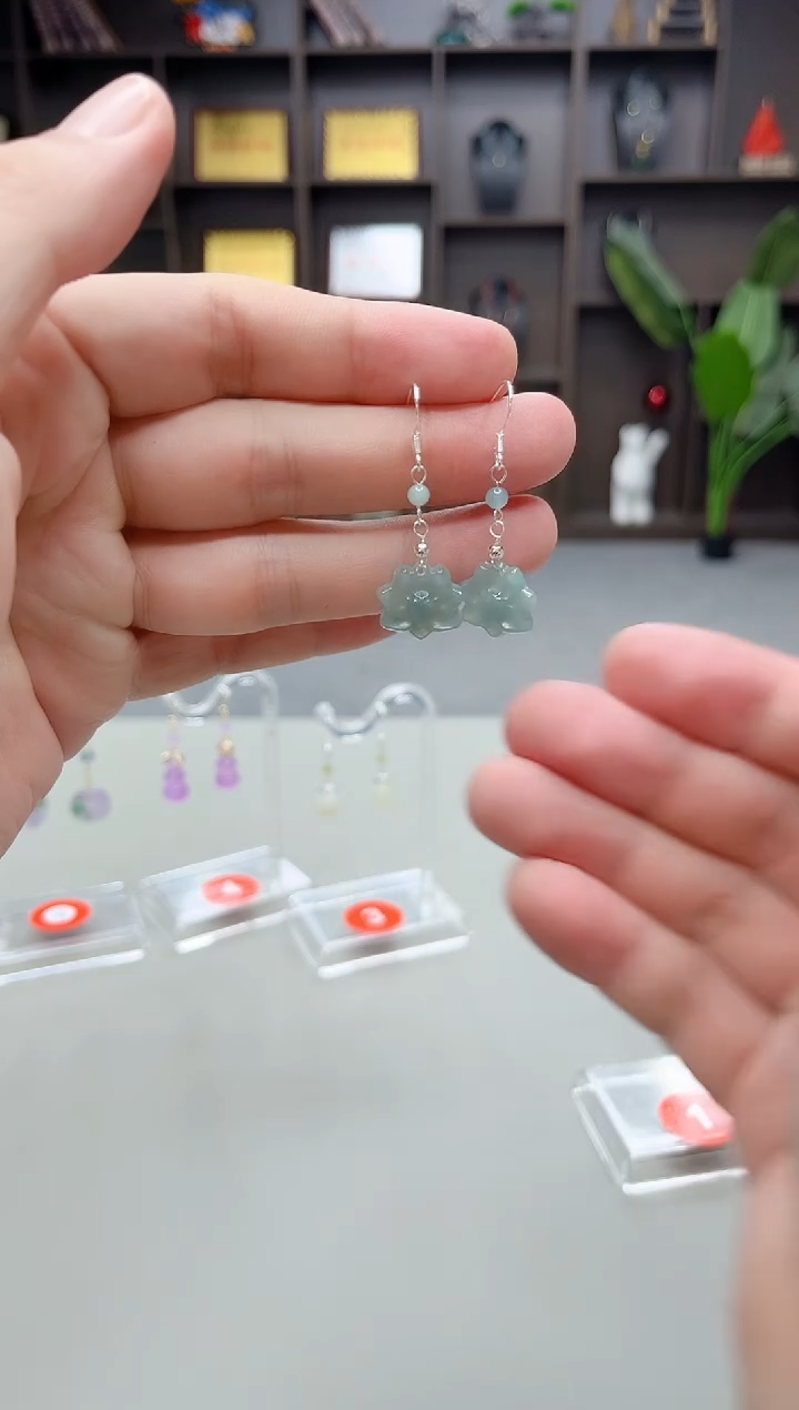 未镶嵌翡翠耳饰X06