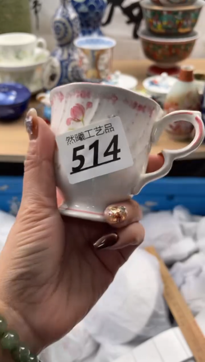 【闪购商品】瓷片514然曦海外工艺品18包邮
