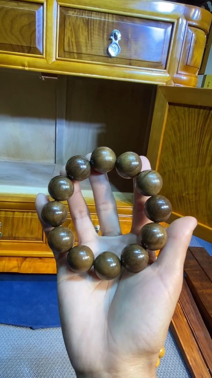 【闪购商品】金丝楠木艺阴沉木 2.0手串