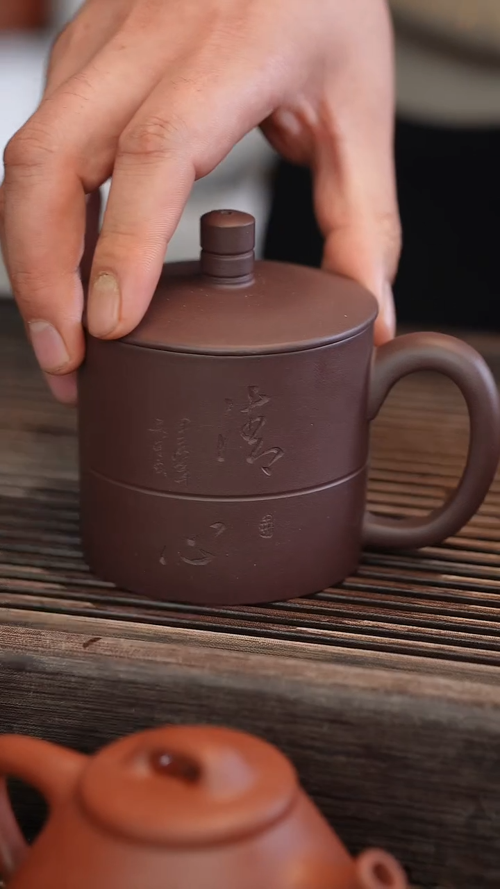 茶壶紫砂原矿手工制作