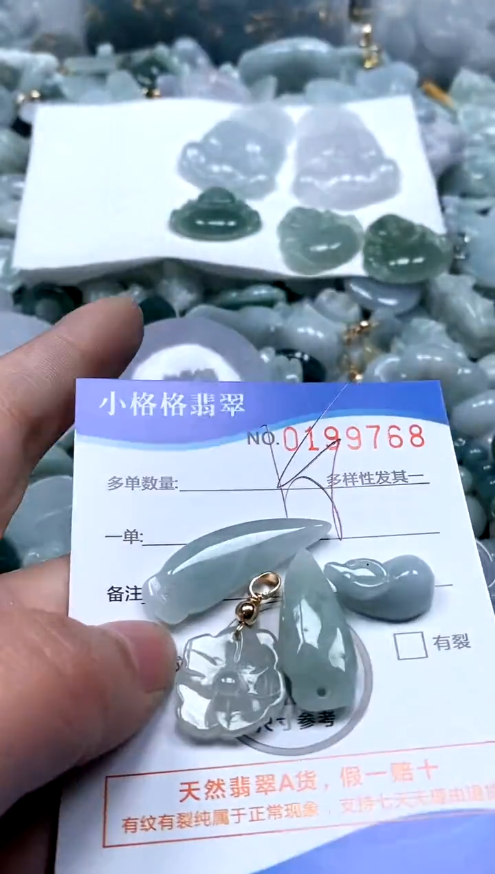 【闪购商品】翡翠颈饰未镶嵌闪购商品0199768