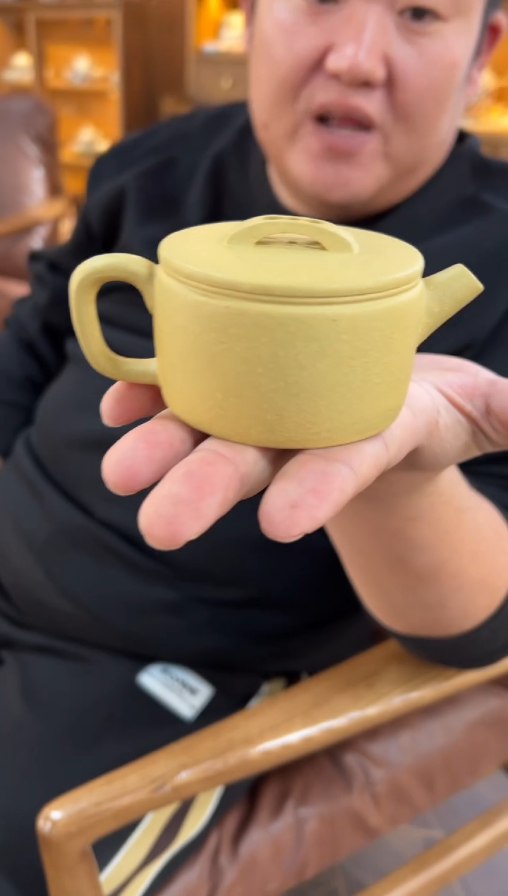 【闪购商品】紫砂茶壶【头哥手工壶】汉瓦本绿