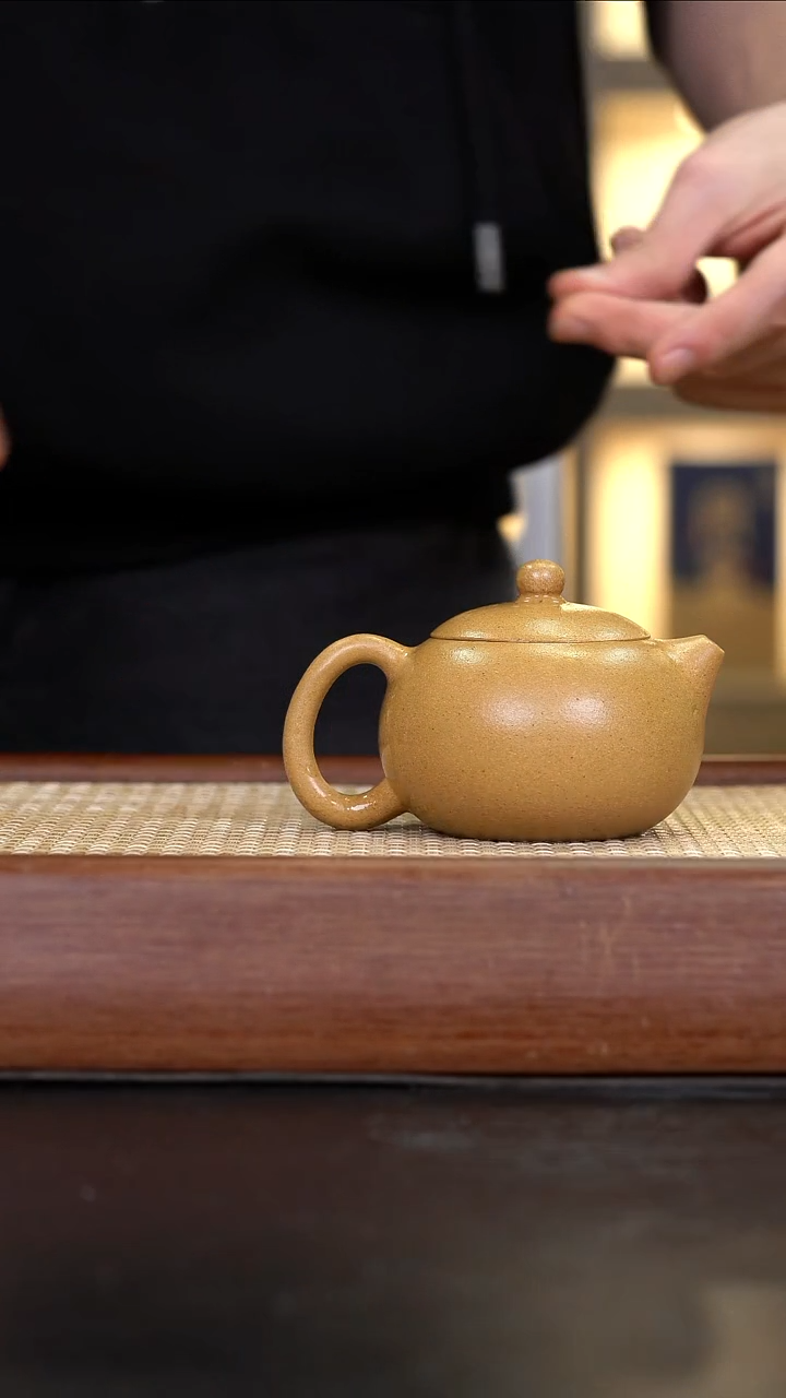 茶壶紫砂LZX黄金段 西施