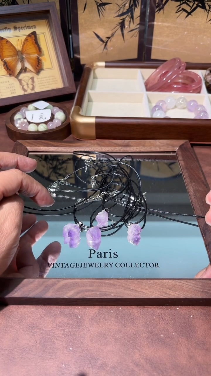 未镶嵌手串水晶随机多样性发一