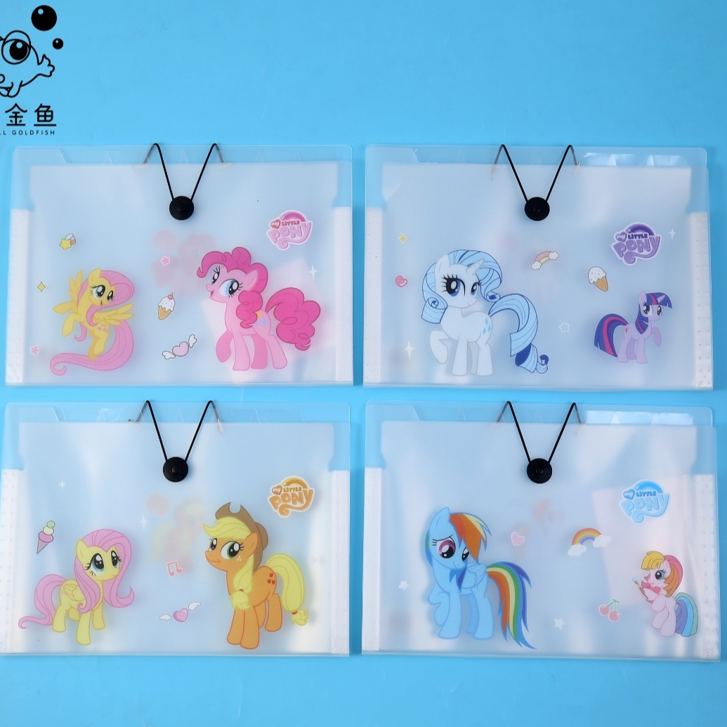 多层学生用A4文件夹风琴包试卷整理收纳神器插页资料袋