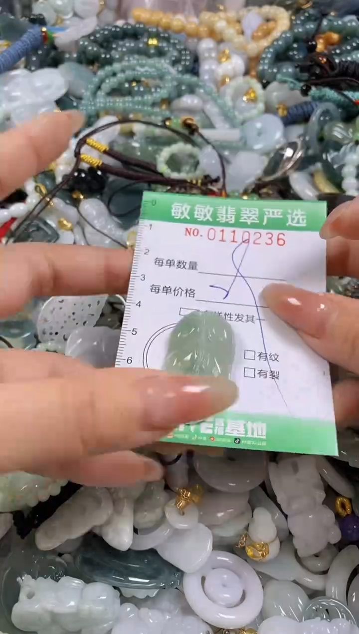 【闪购商品】翡翠颈饰未镶嵌闪购0110236