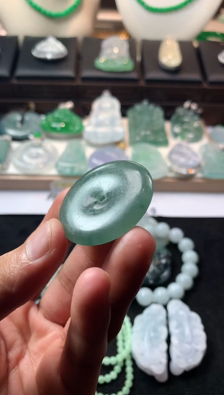 未镶嵌定制翡翠似***来4091毛货不退不换