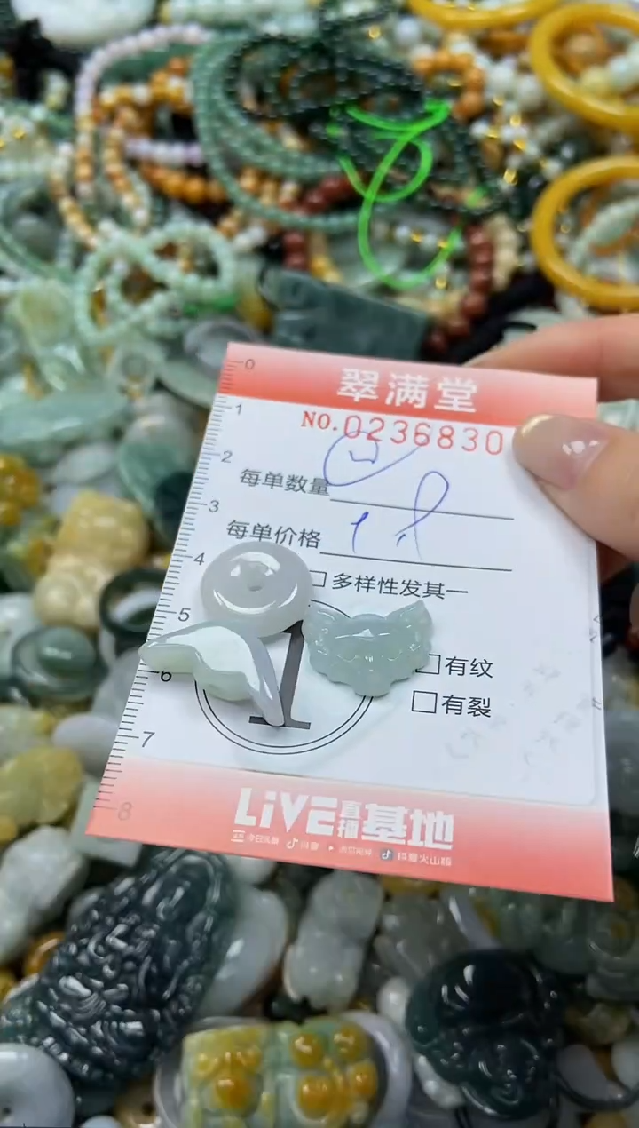 未镶嵌挂件翡翠闪购0236830