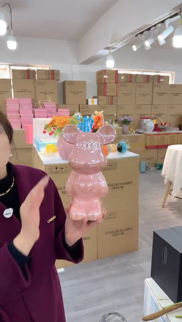 【闪购商品】琉璃椿新花器W-16晚