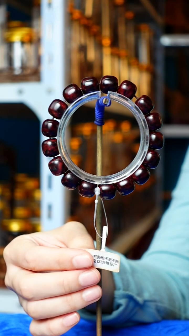 木本降真香红降花梨公手串1213