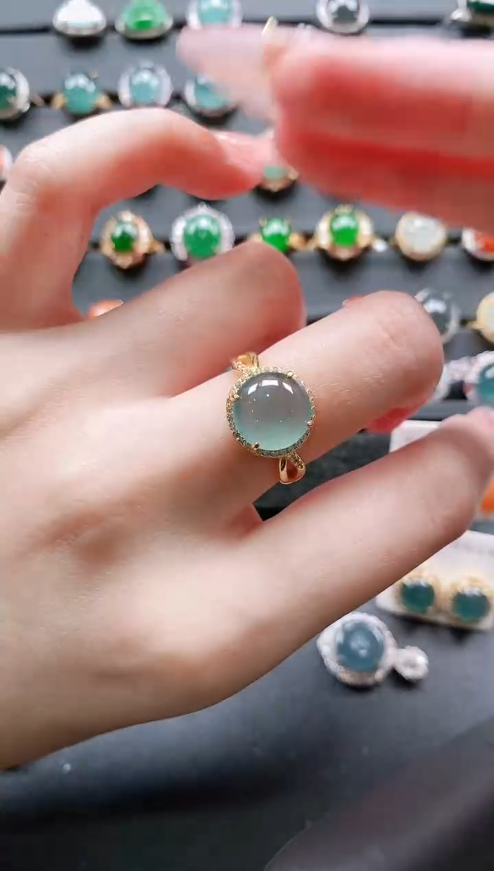 【闪购商品】翡翠戒指银S925镶嵌11111111