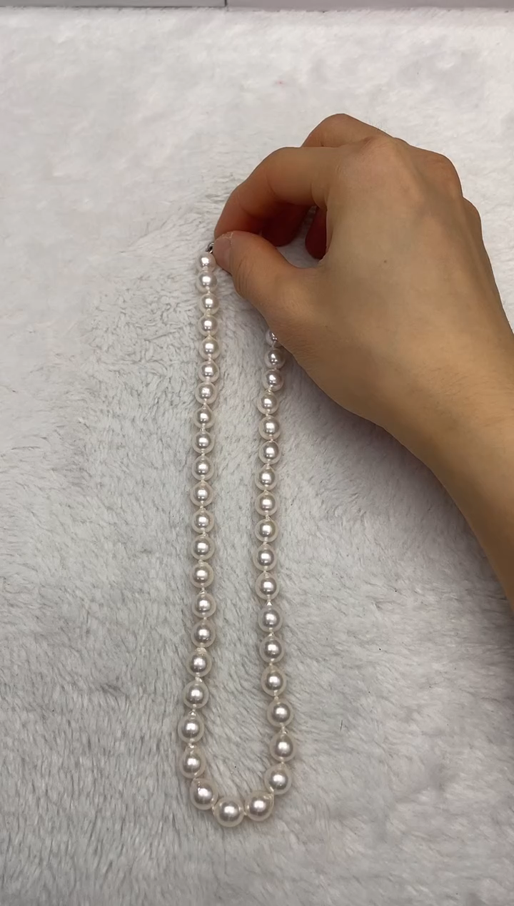 【闪购商品】海水珍珠颈饰未镶嵌AK8-8.5mm（多样性发一）