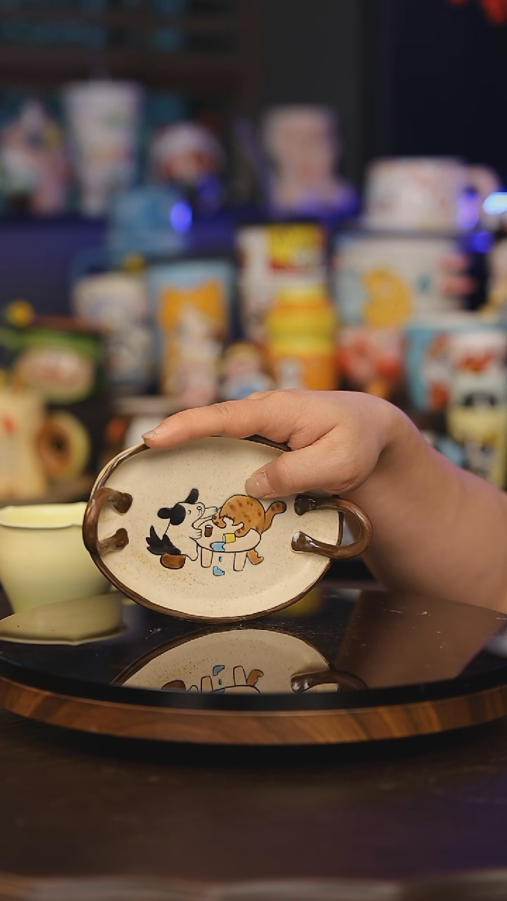 【闪购商品】摆件景德镇釉下彩绘设计师款式陶瓷
