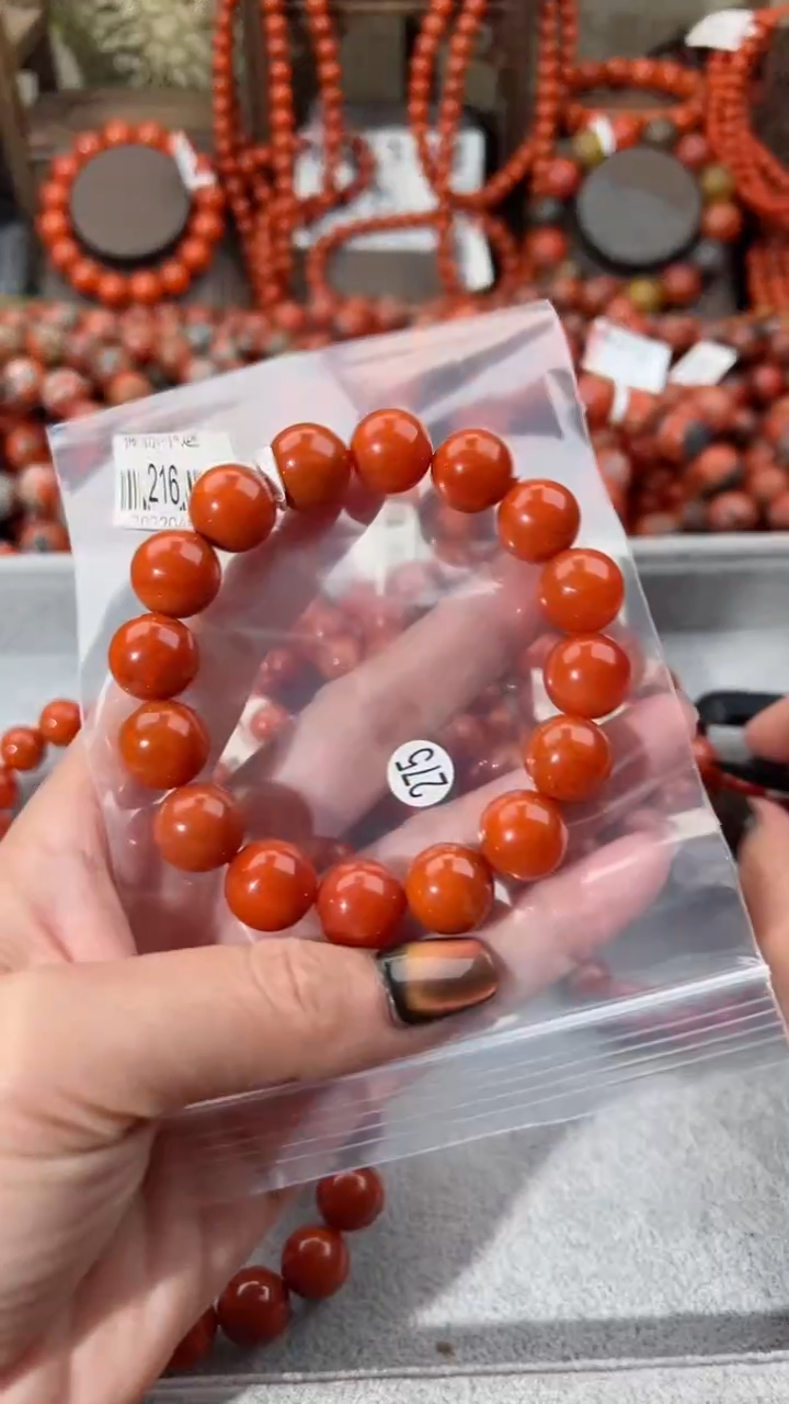 【闪购商品】南红玛瑙手串未镶嵌13+