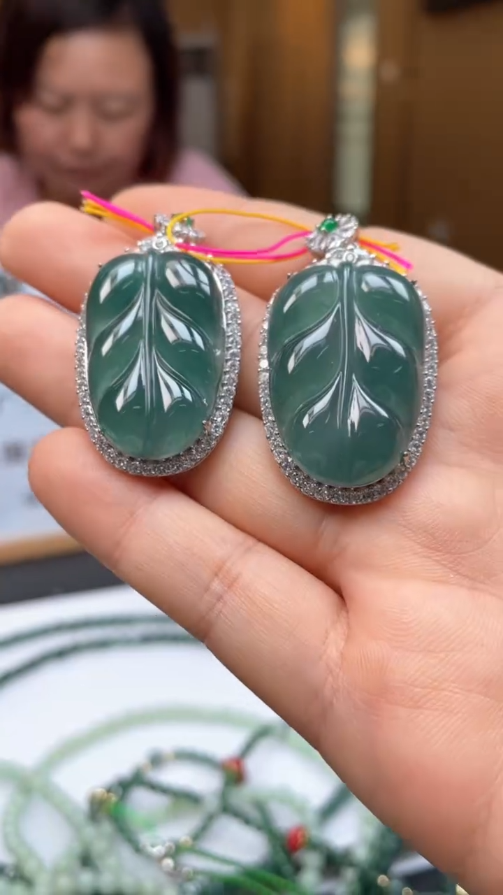 翡翠未镶嵌颈饰多样性发货（只发一件）x22