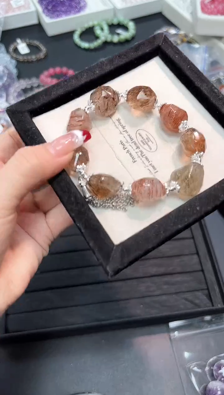 【闪购商品】水晶手串未镶嵌52T多样性发其一/1条默认微瑕