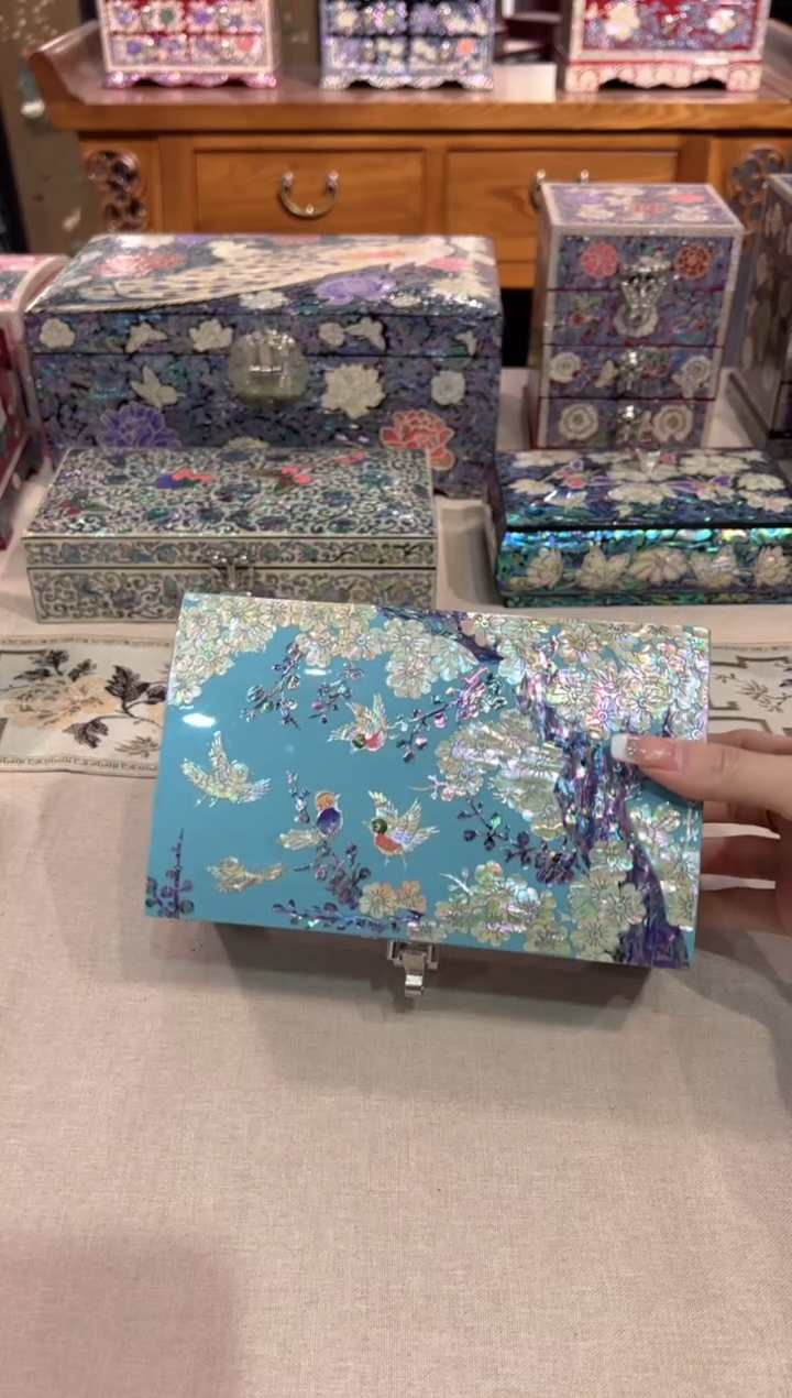 【闪购商品】鱼锁满贝底·弘贝雅螺钿漆器文化馆