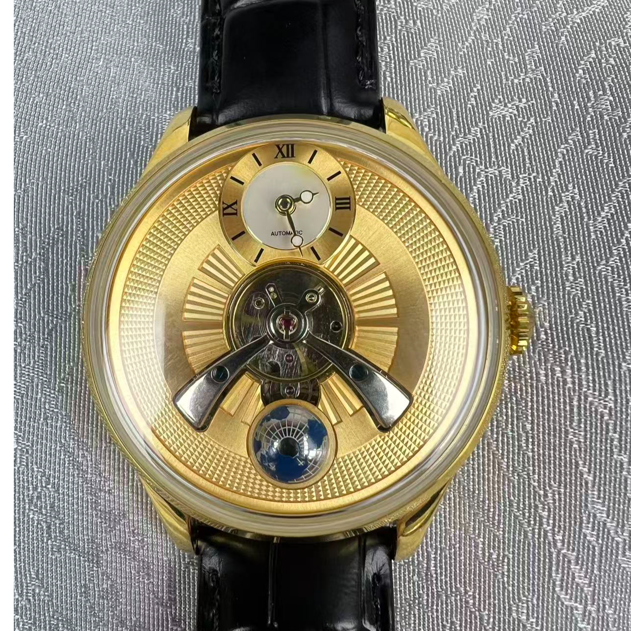 男士商务休闲全自动机械手表时光之翼设计彰显高端品质