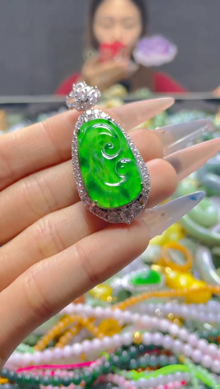 颈饰未镶嵌翡翠多样性发货择优发货