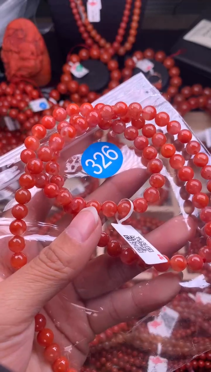 【闪购商品】南红玛瑙珠宝奇石未镶嵌326-7