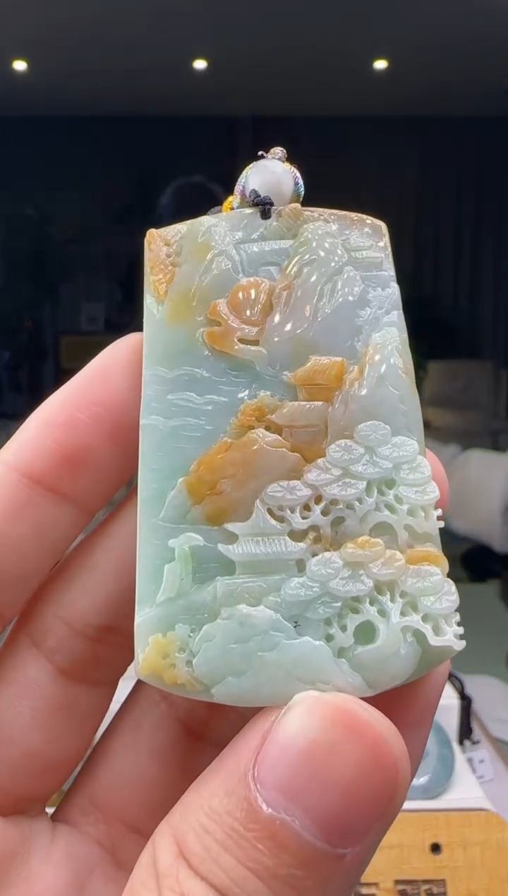 【闪购商品】翡翠吊坠(不含链)未镶嵌XM@@WS1WX27670