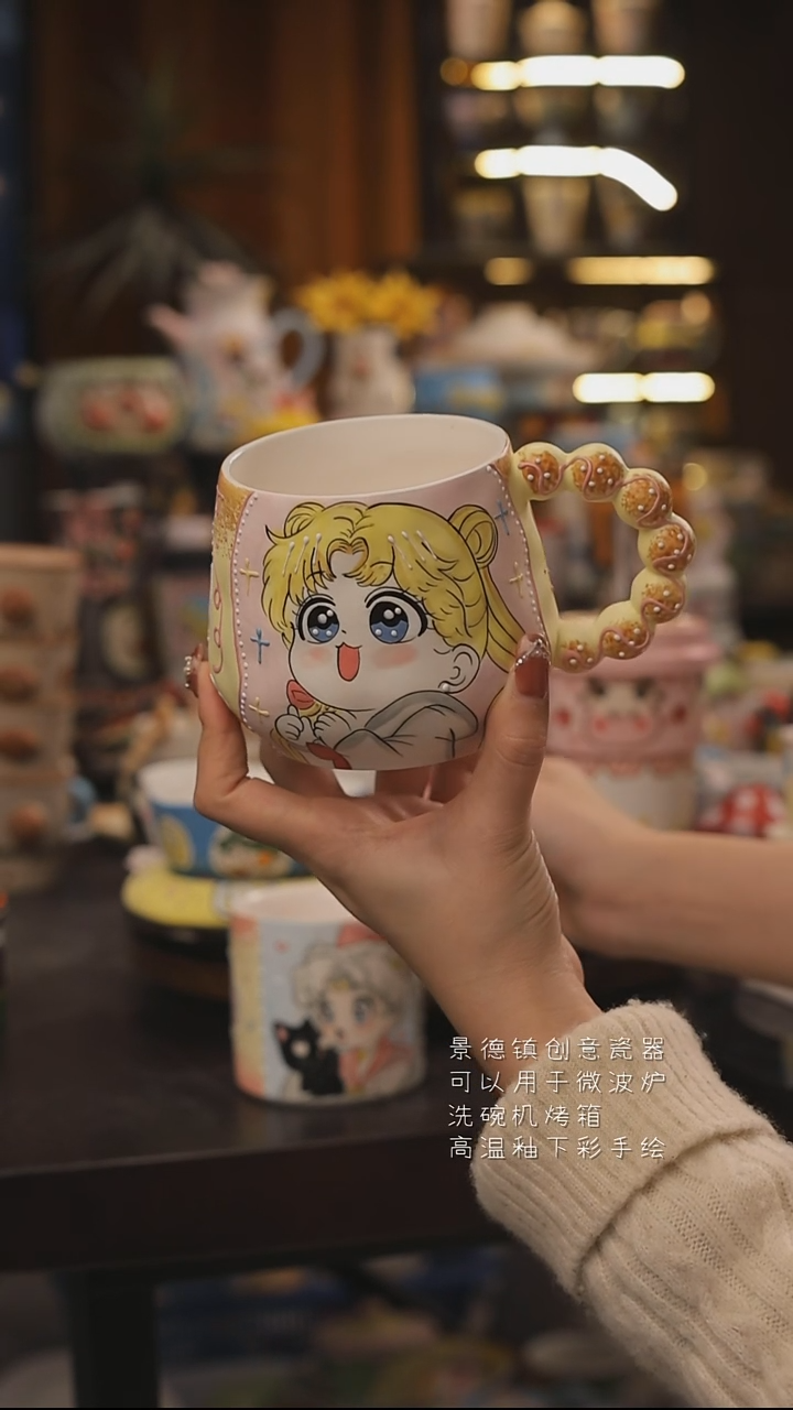 景德镇釉下彩绘设计师款式陶瓷