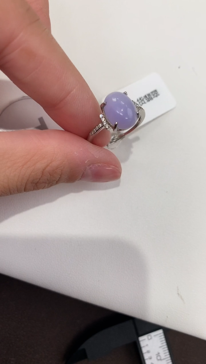 颈饰银S925镶嵌翡翠天然缅甸a货翡翠