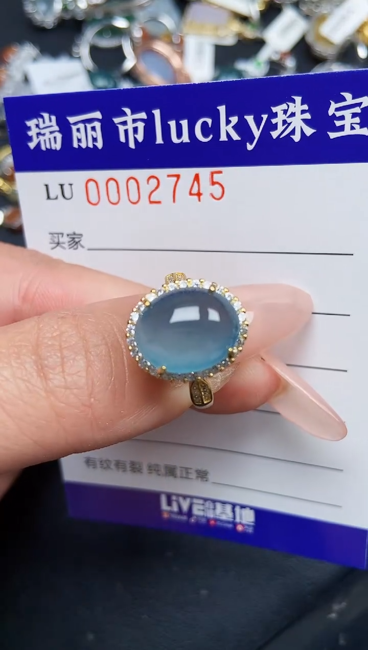 【闪购商品】翡翠颈饰银S925镶嵌2745