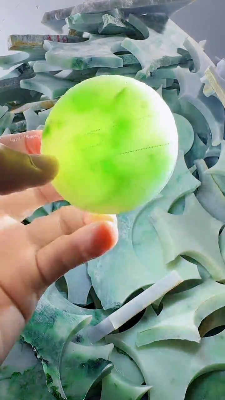 裸石翡翠缅甸翡翠A货文2563