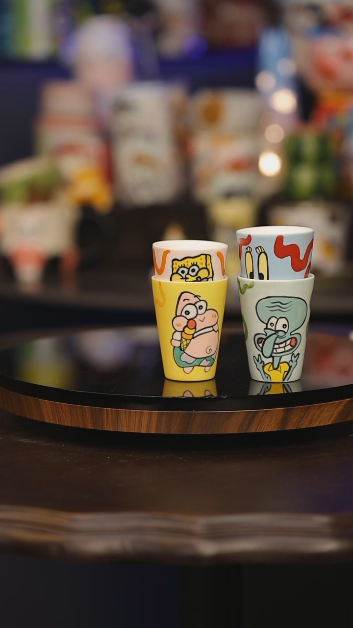 【闪购商品】摆件微瑕景德镇釉下彩绘设计师款式陶瓷