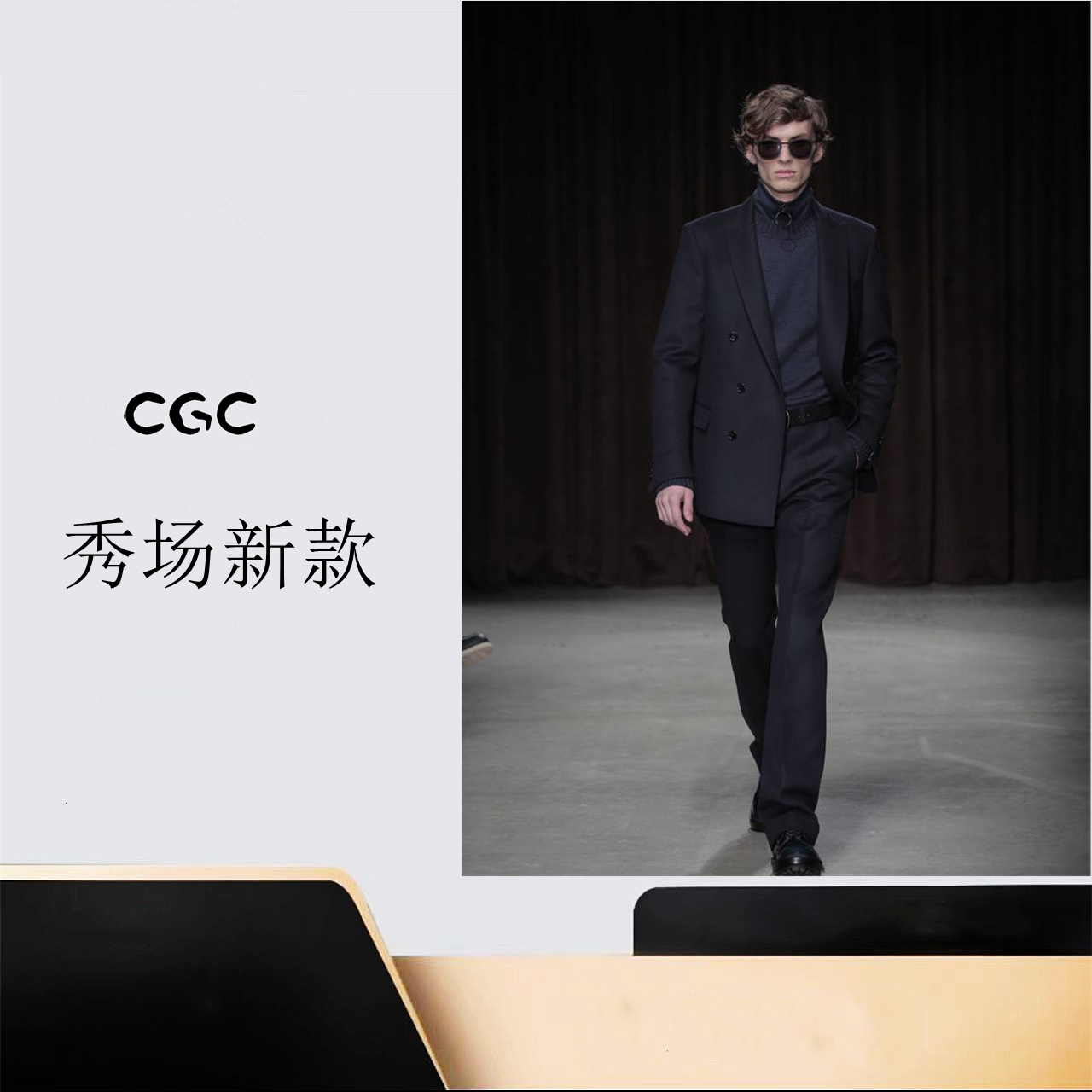CGC【SS2025-66简约风】春秋冬时尚潮流百搭情侣款夹克外套