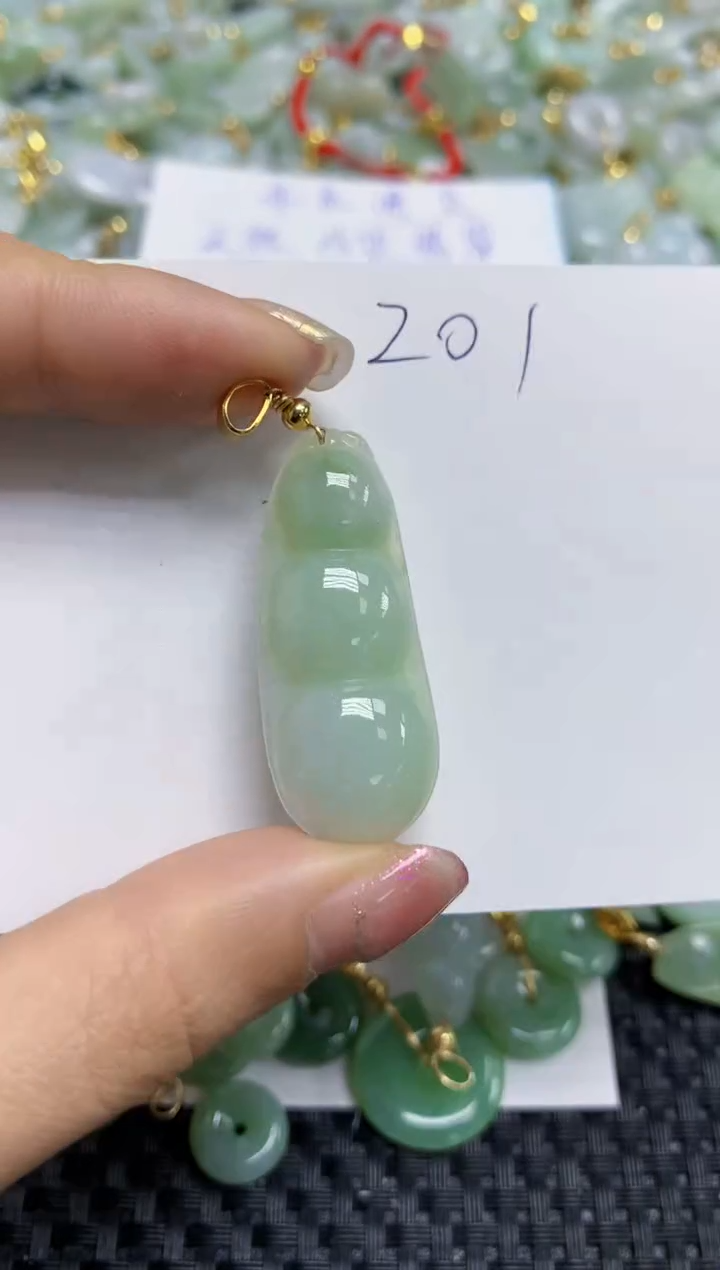 【闪购商品】翡翠颈饰合金天然A货翡翠