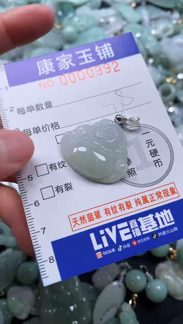 颈饰未镶嵌翡翠9921