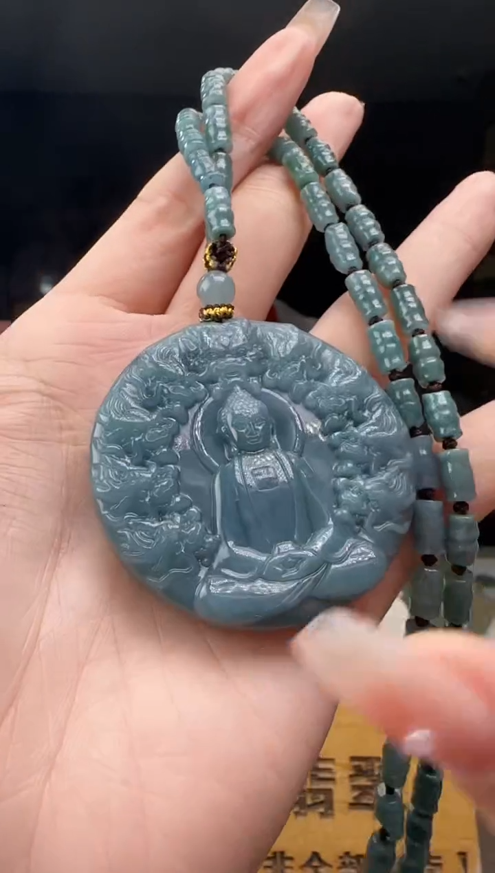 【闪购商品】翡翠吊坠(赠链)未镶嵌多样性发一MM@@60B7J03757