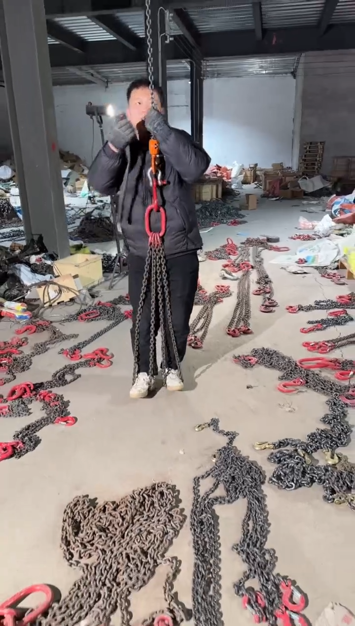 索具4吨1米双腿环形索具一套