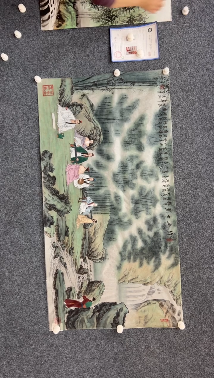 【闪购商品】国画2.26-冯高翔-6尺人物-027