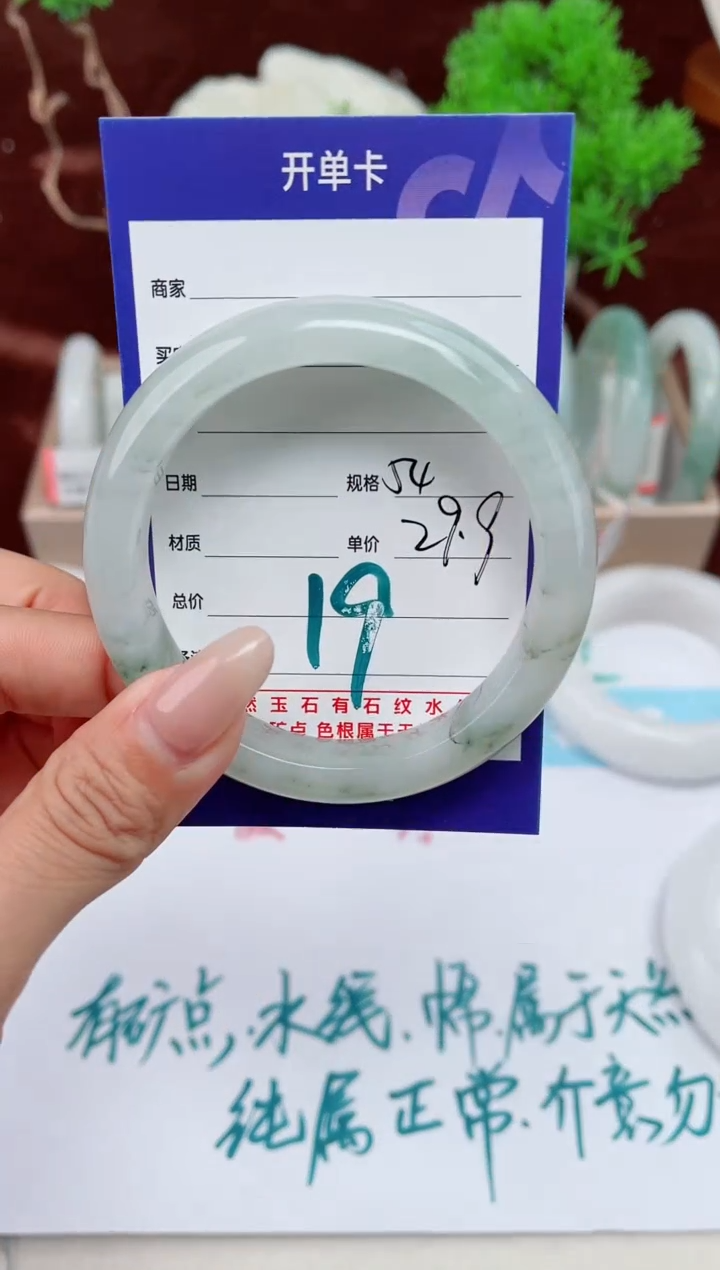 【闪购商品】石英质玉手镯未镶嵌19