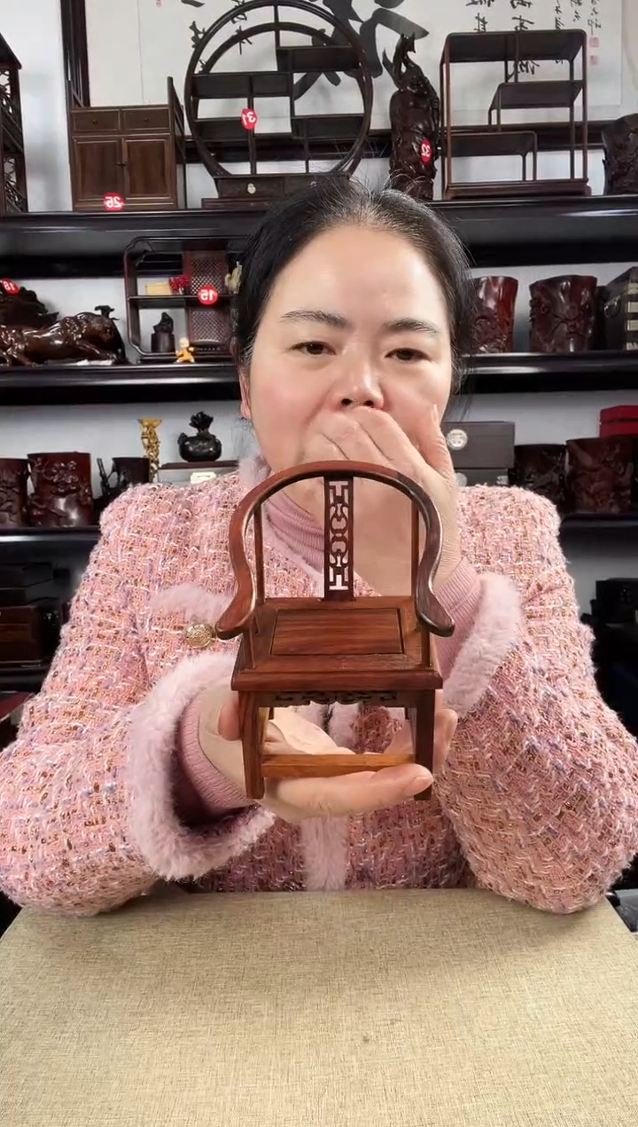 木红圈椅老李红木工艺品