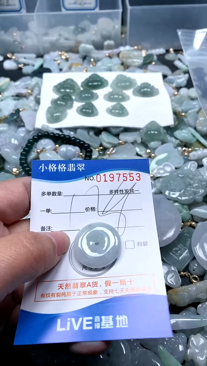 【闪购商品】翡翠颈饰未镶嵌闪购商品0197553