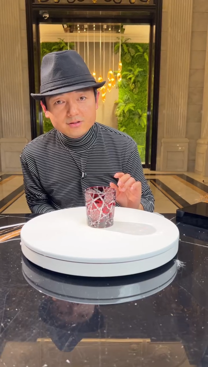 【闪购商品】摆件BLM28水晶琉璃钻石杯