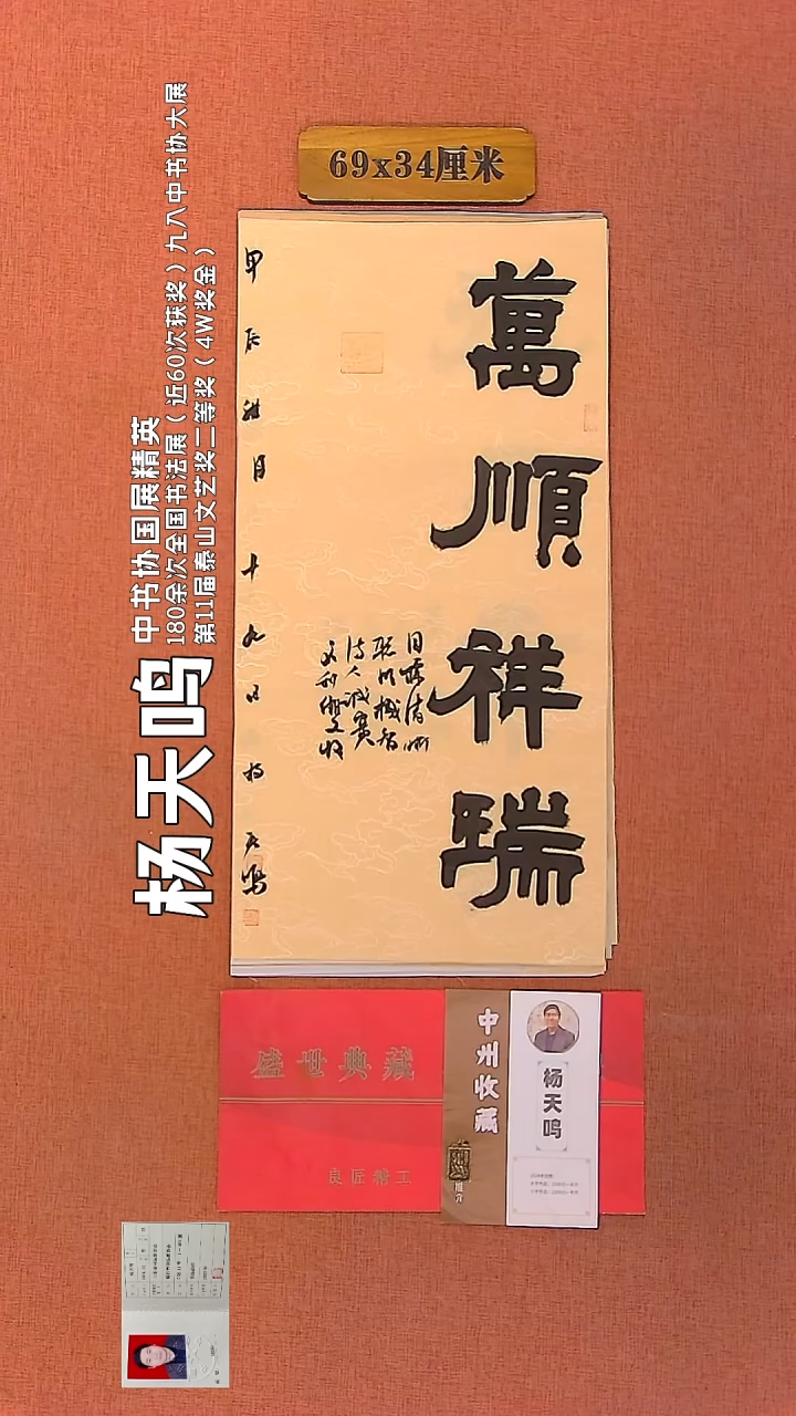 【闪购商品】书法105        杨天鸣书法作品