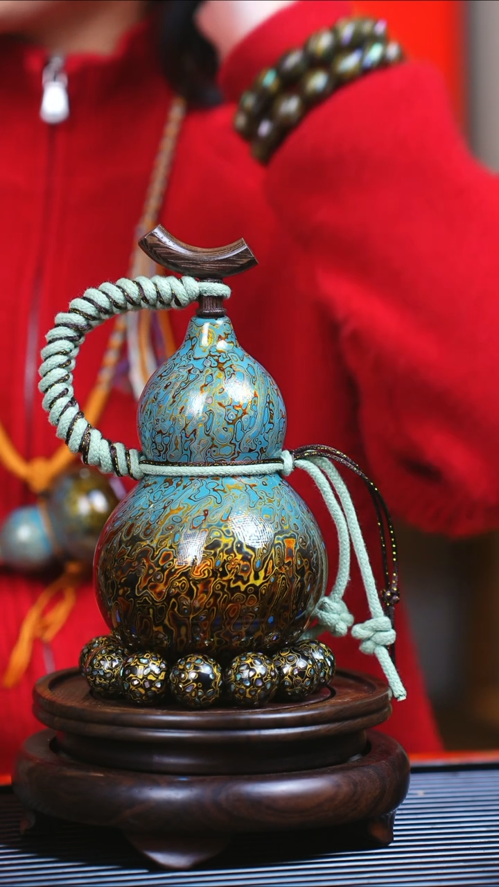 【闪购商品】JH037迎元宵臻选大漆酒葫芦