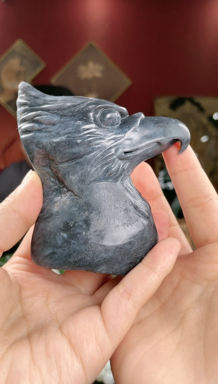 【闪购商品】和田玉摆件未镶嵌鹰