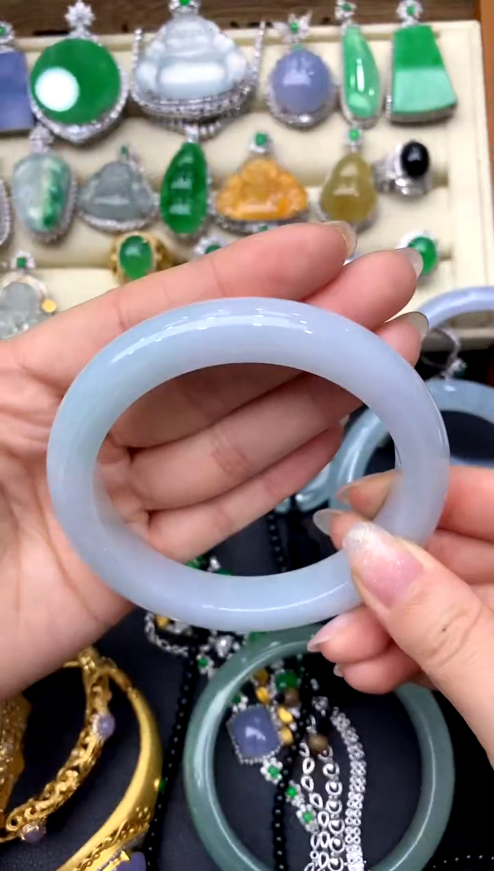 【闪购商品】翡翠手镯未镶嵌353-中国好珍宝