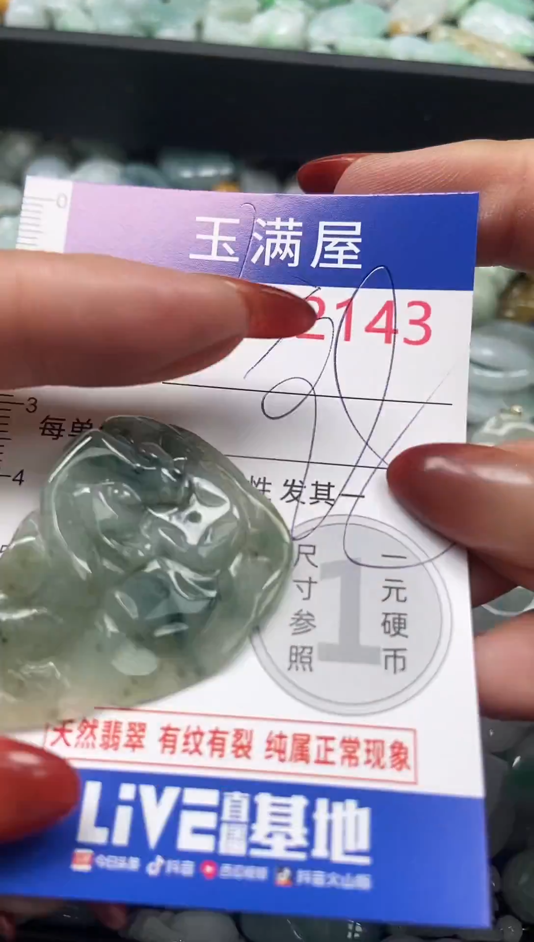 颈饰未镶嵌翡翠2143