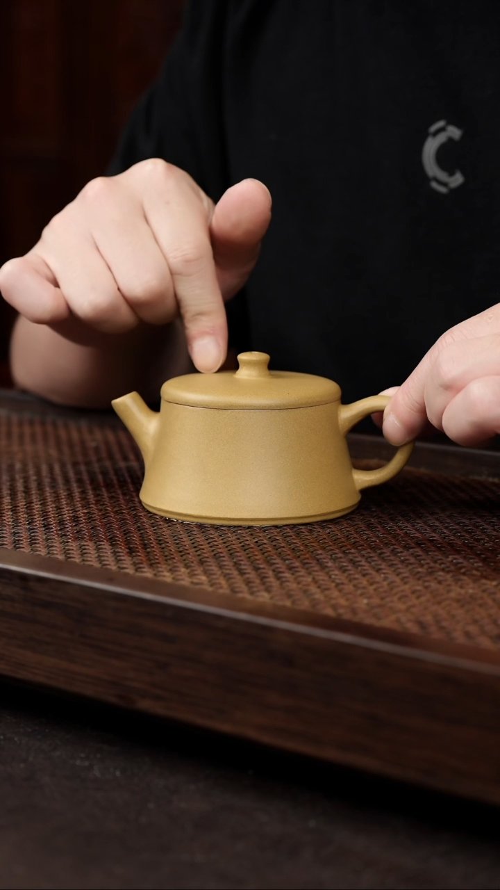 茶壶紫砂黄金段云柱